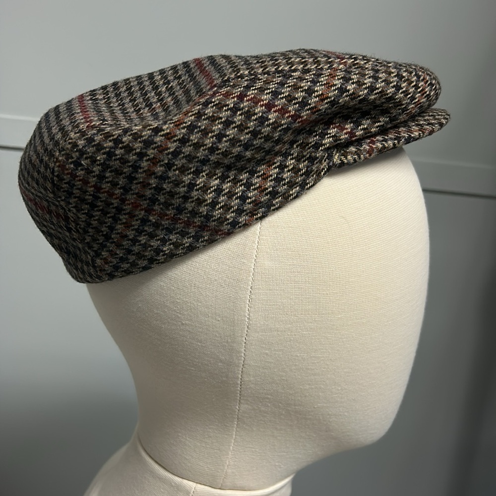 Bailey of Hollywood Lord Plaid Ivy Cap Italian Collection